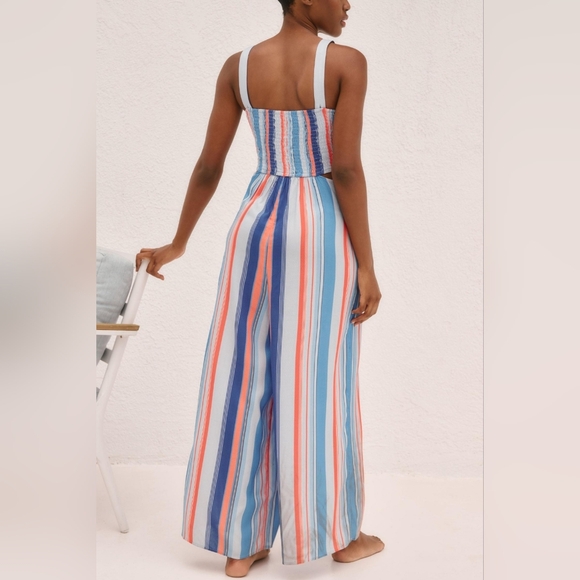 Anthropologie The Piper Bandeau Cutout Jumpsuit - Picture 2 of 5